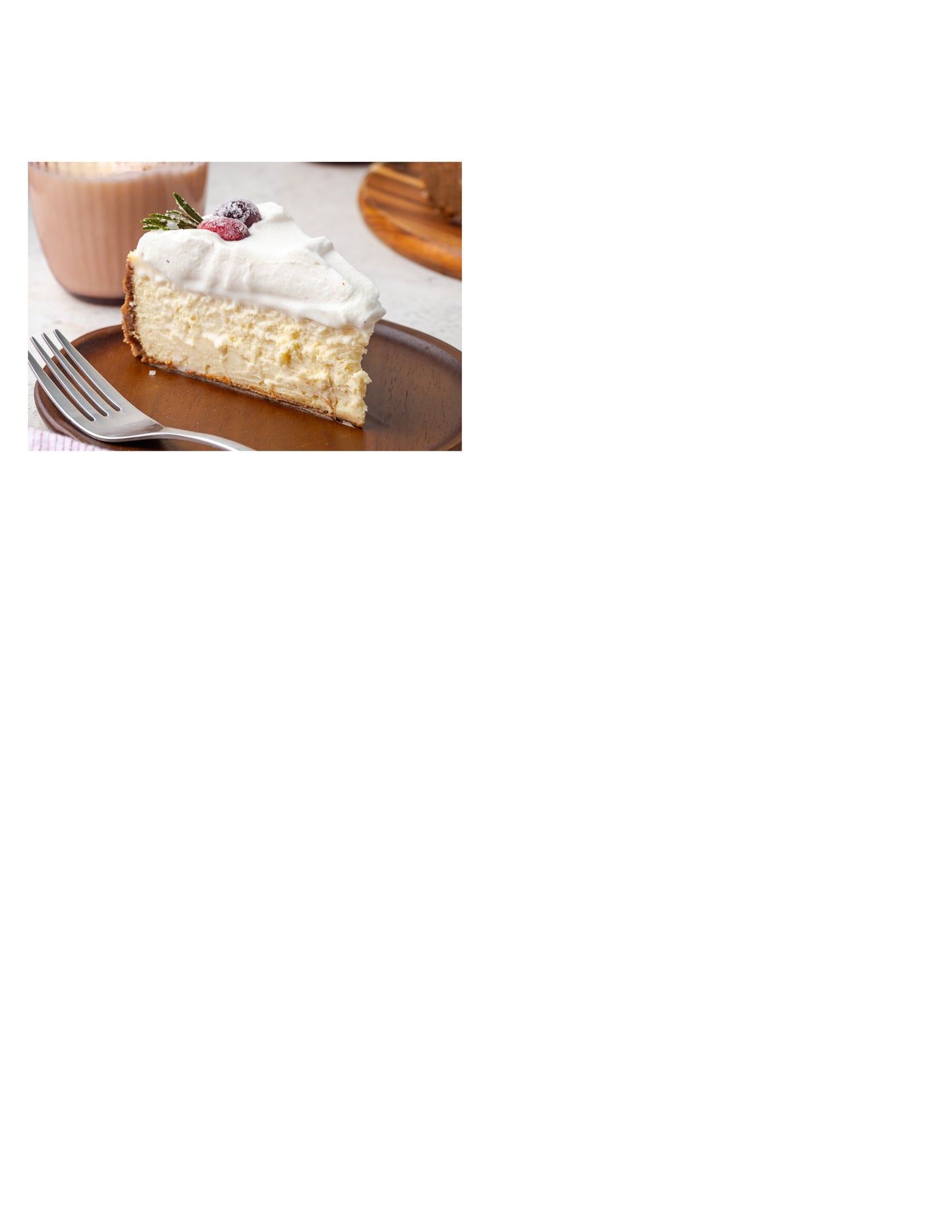 EXCLUSIVE: Eggnog Cheesecake