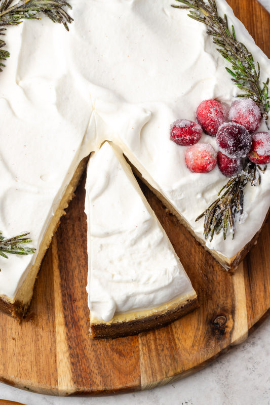 EXCLUSIVE: Eggnog Cheesecake