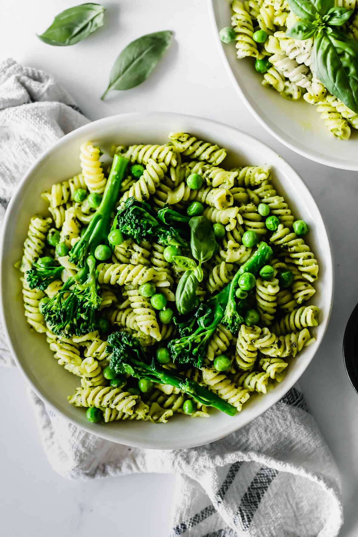EXCLUSIVE: Avocado Pesto Pasta with Broccolini & Peas