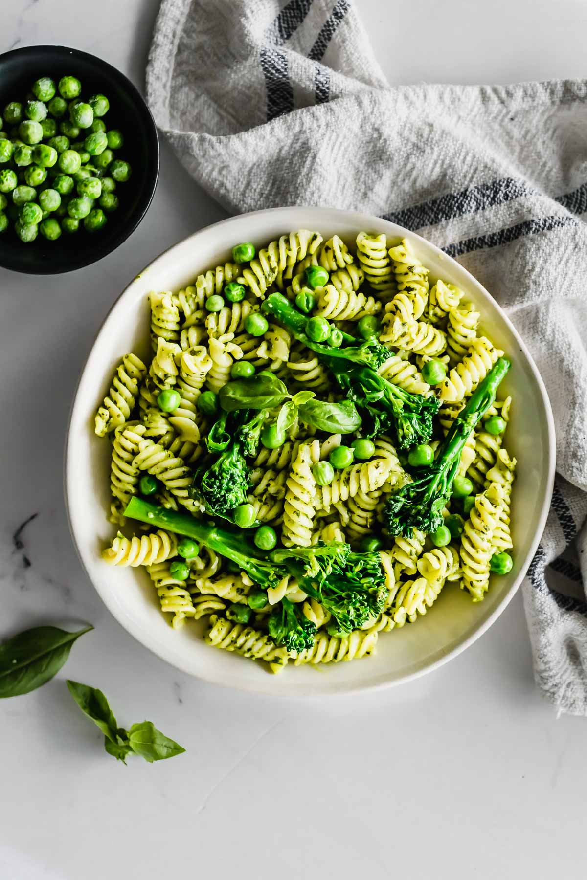 EXCLUSIVE: Avocado Pesto Pasta with Broccolini & Peas