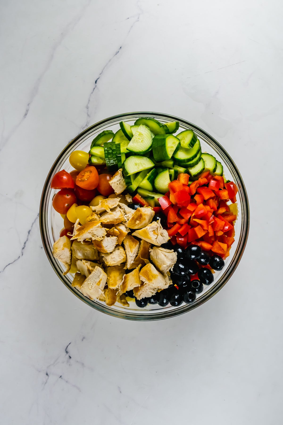 EXCLUSIVE: Greek Chicken Pasta Salad (with Video)