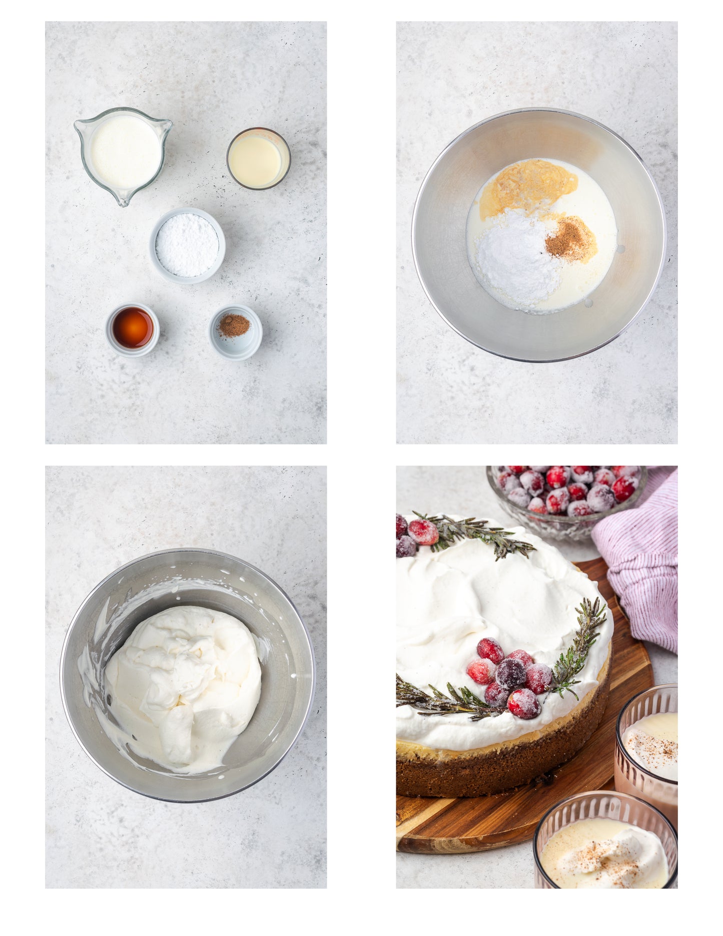 EXCLUSIVE: Eggnog Cheesecake