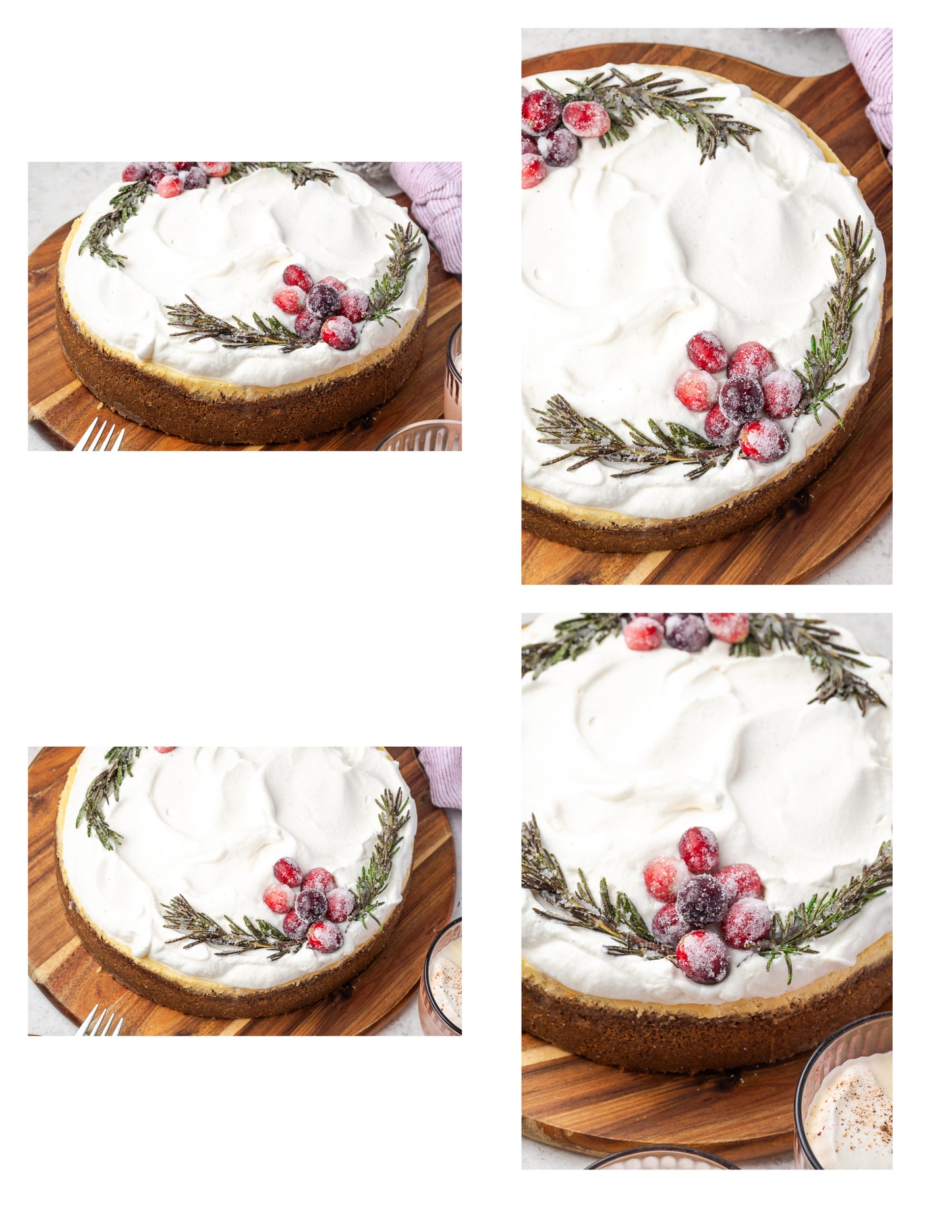 EXCLUSIVE: Eggnog Cheesecake