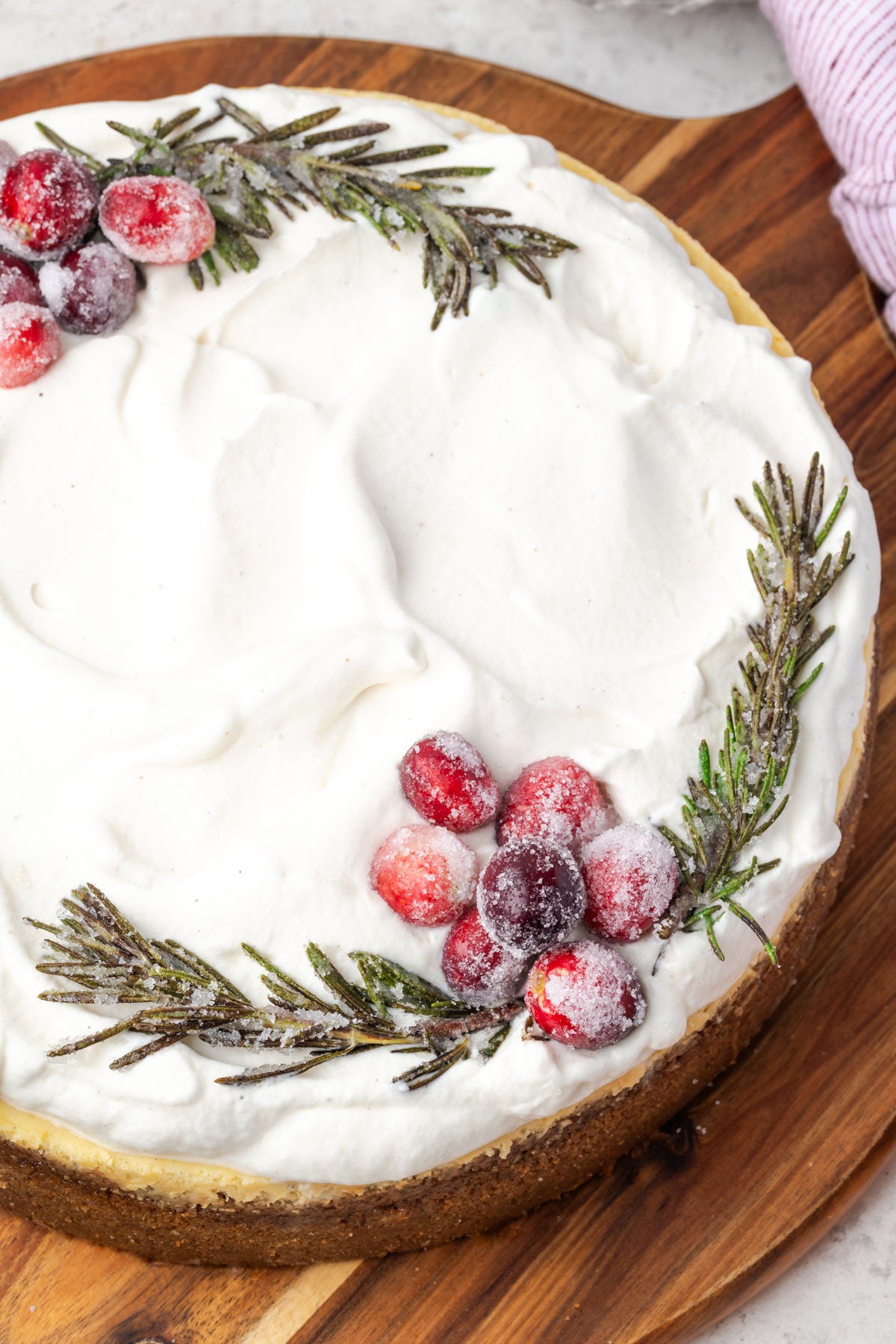 EXCLUSIVE: Eggnog Cheesecake