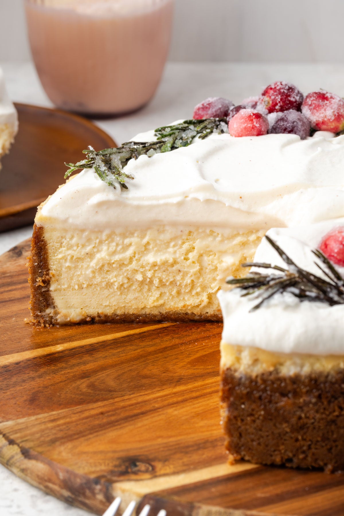 EXCLUSIVE: Eggnog Cheesecake