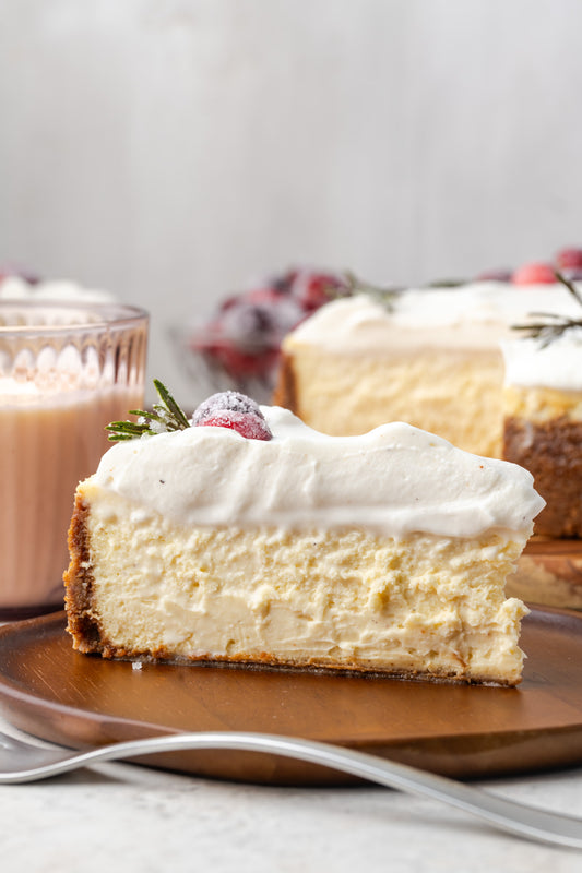 EXCLUSIVE: Eggnog Cheesecake